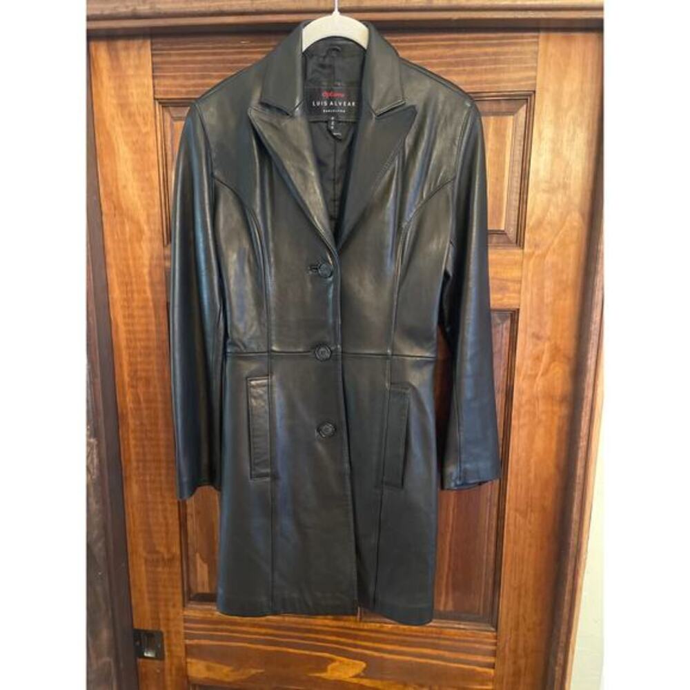 Luis Alvear Barcelona Leather
Blazer Jacket Small